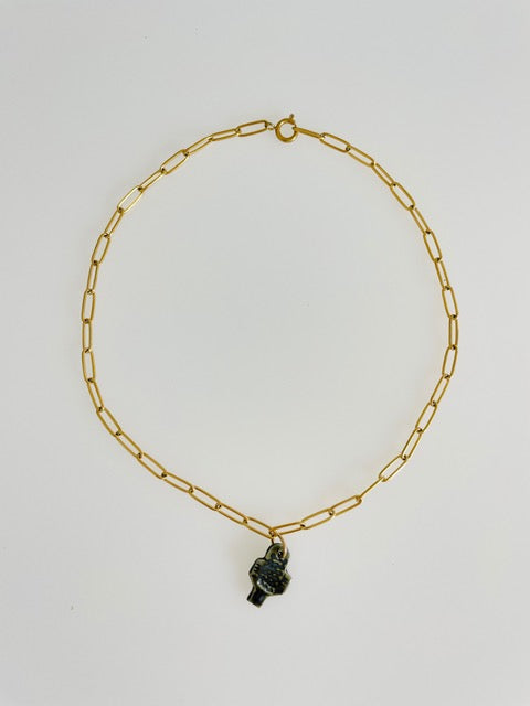 Collier Or Maille Trombone - Charm Sakana