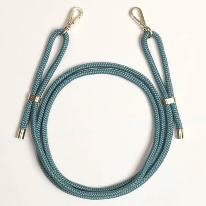 Cordon Tessa Uni - Bleu Turquoise