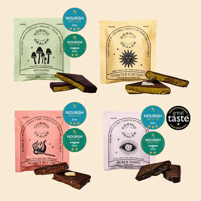 Coffret Bonnes Vibes - 14 Carrés Chocolatés