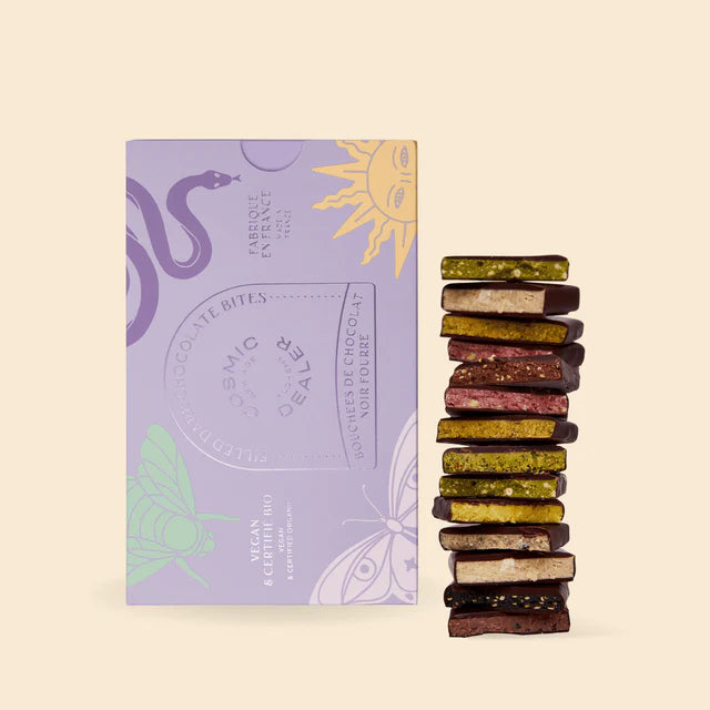 Coffret Bonnes Vibes - 14 Carrés Chocolatés