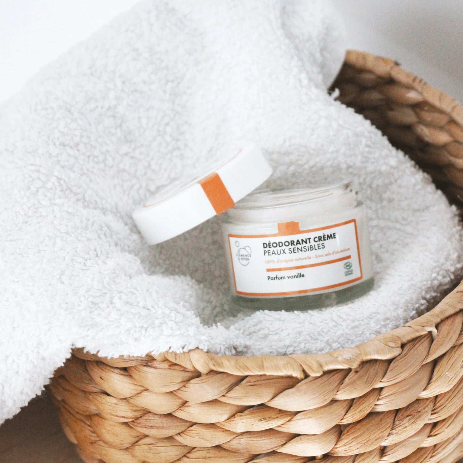 Déodorant Crème Peaux Sensibles Vanille