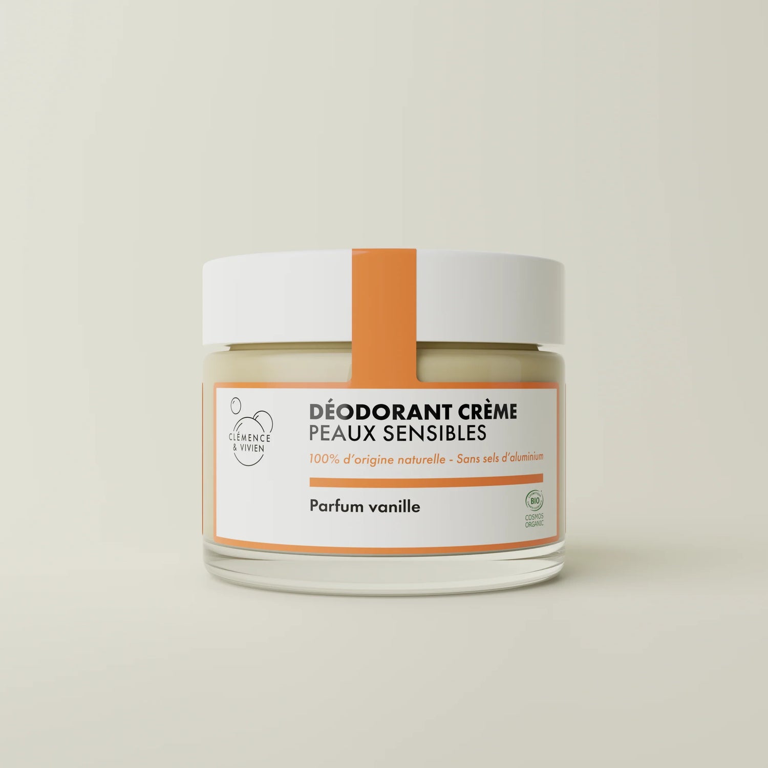 Déodorant Crème Peaux Sensibles Vanille