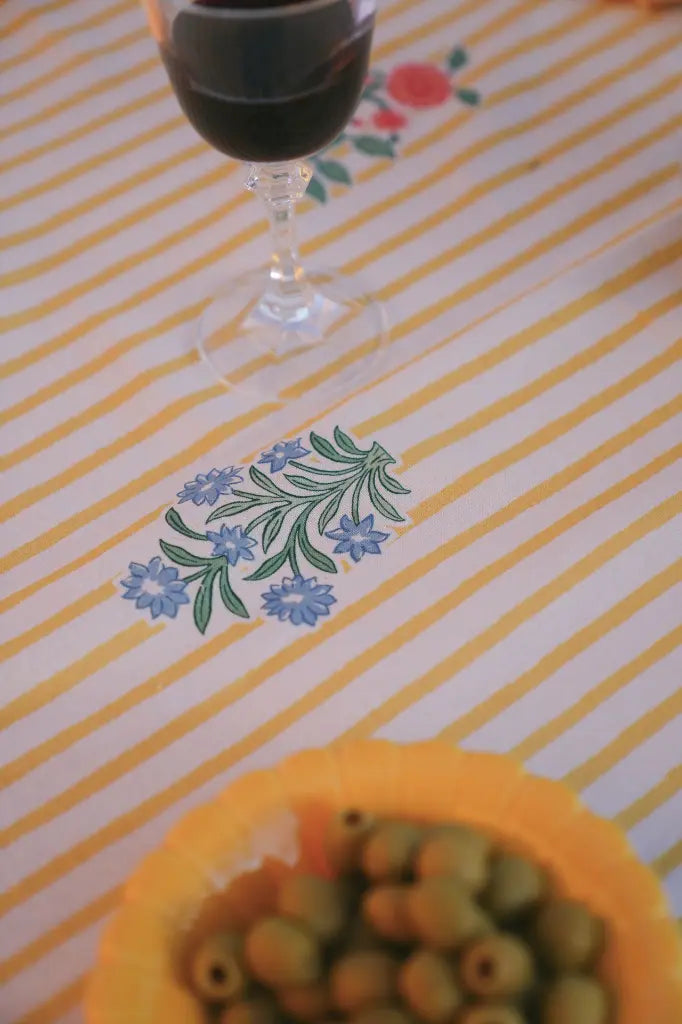 Nappe Rose Yellow - 170x360