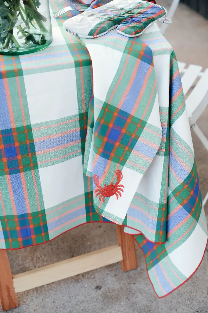 Serviette de Table Octave Green - Lot de 2