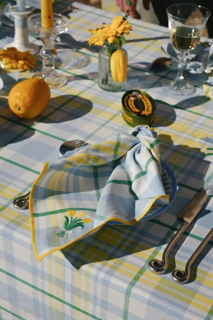 Serviette de Table Perette Sky - Lot de 2