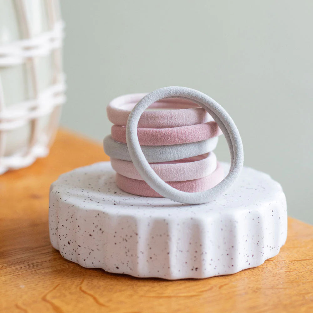 Elastiques Sans Couture Pastel x6