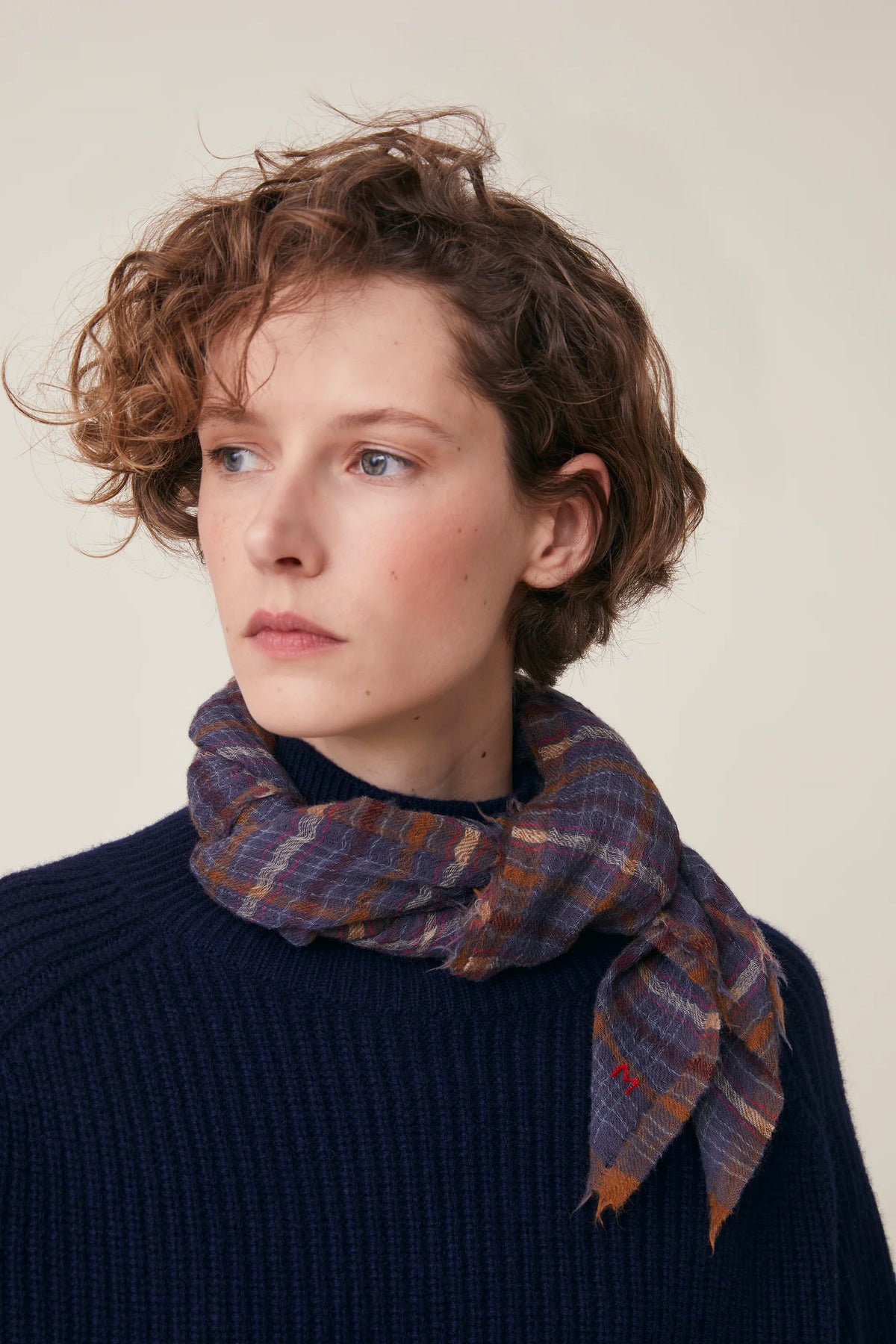 Foulard en Laine Edimbourg N°800 Henna