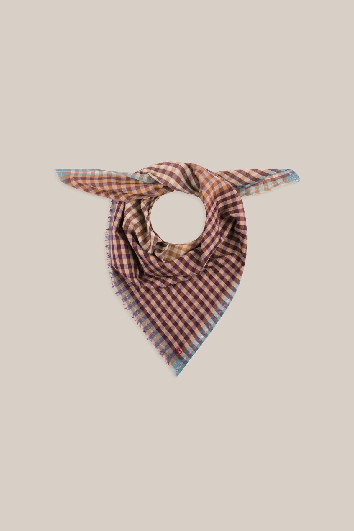 Foulard en Coton Poem N°821 Henna