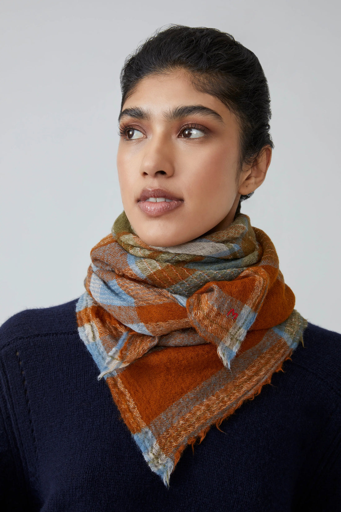 Foulard en Laine Chaï N°752 Toffee