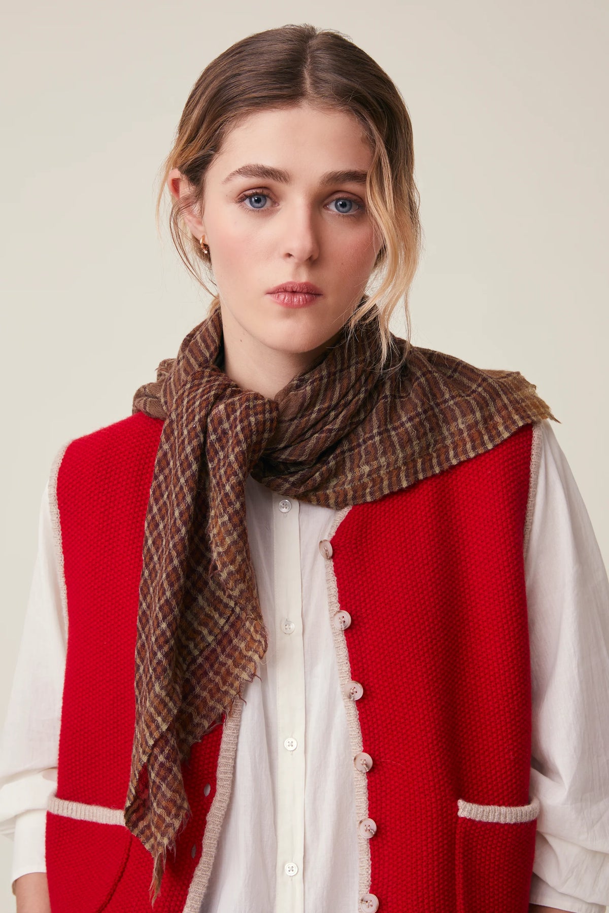 Foulard en Laine Corneille N°852 Mask