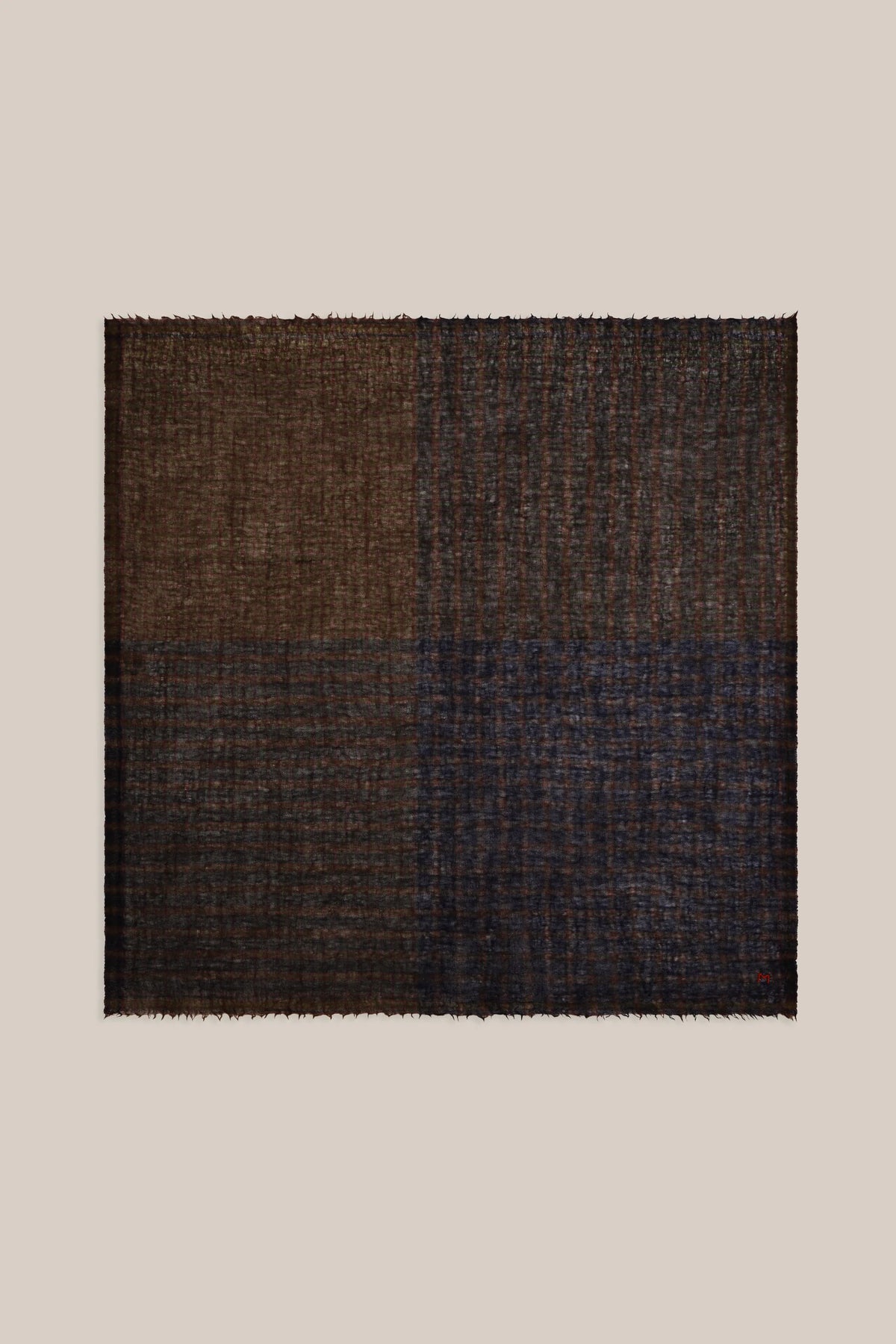 Foulard en Laine Corneille N°852 Midnight