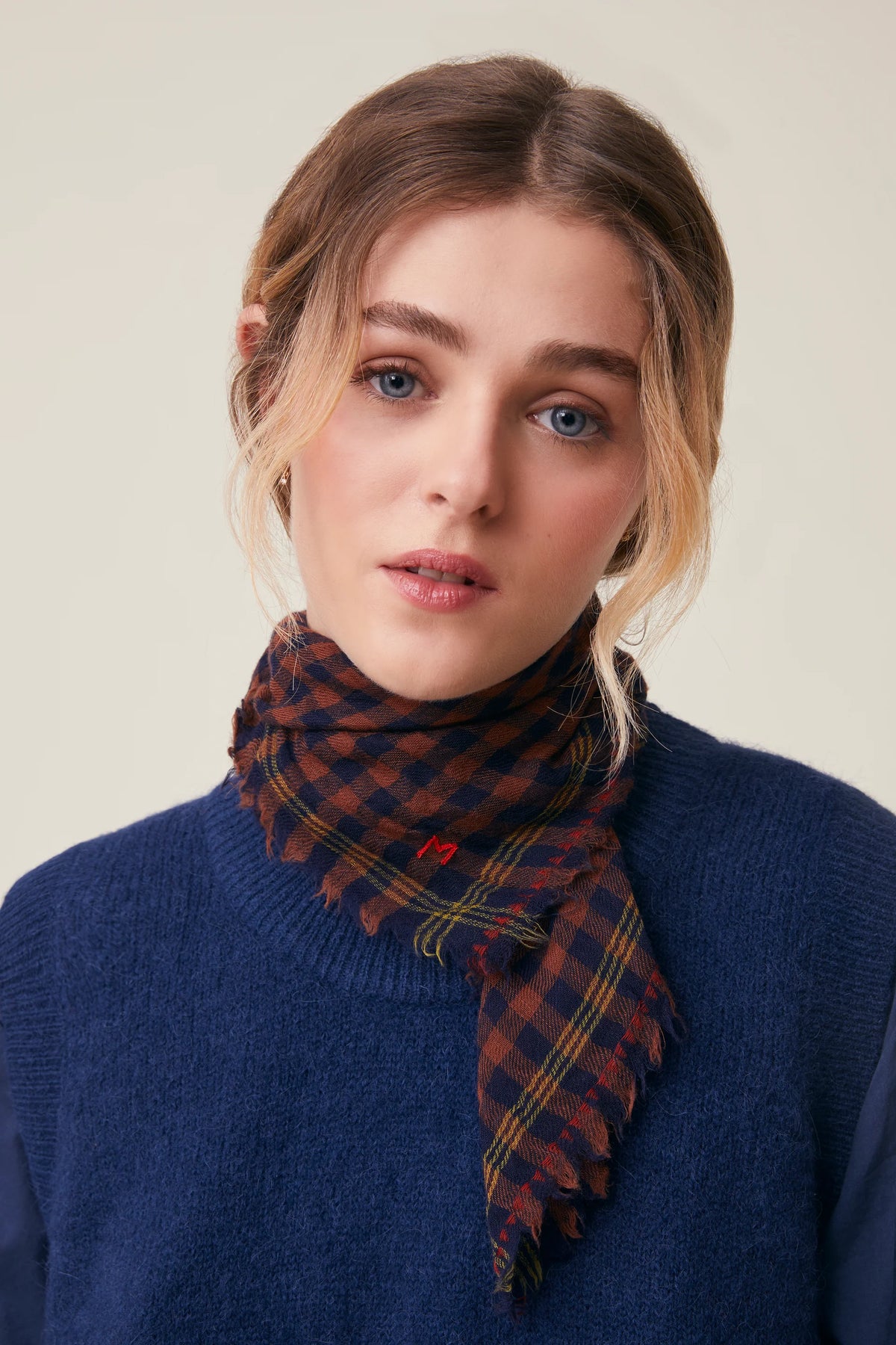 Foulard en Laine Galopin N°849 Violin