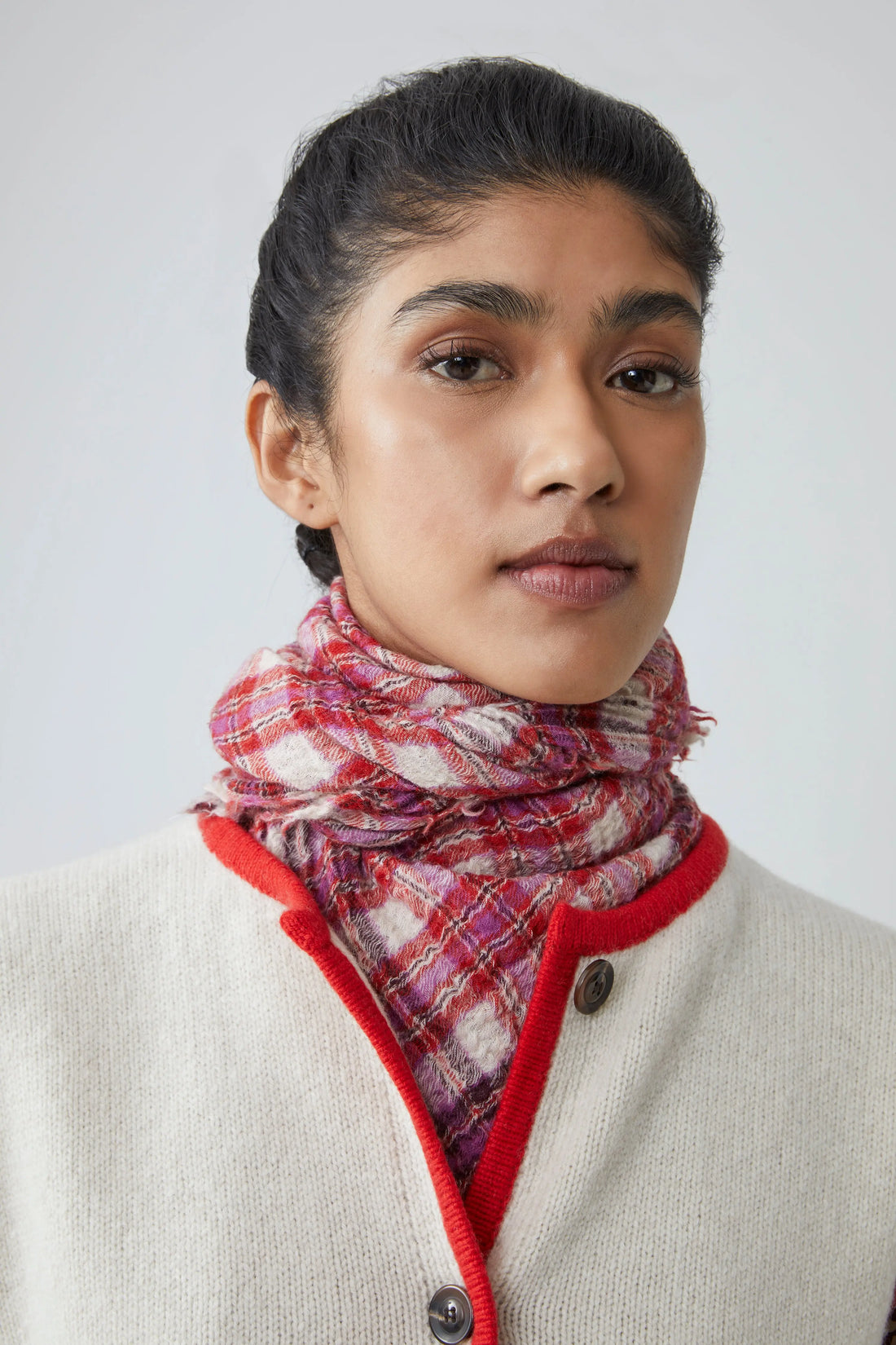 Foulard en Laine Magda N°793 Lipstick