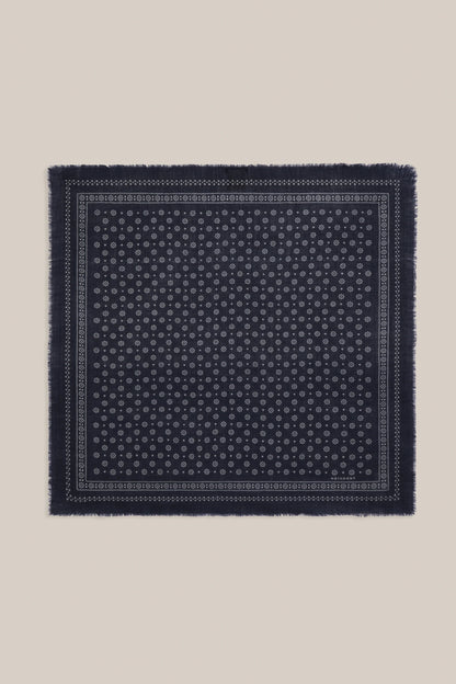 Foulard en Laine Olaf N°676 Magic Blue