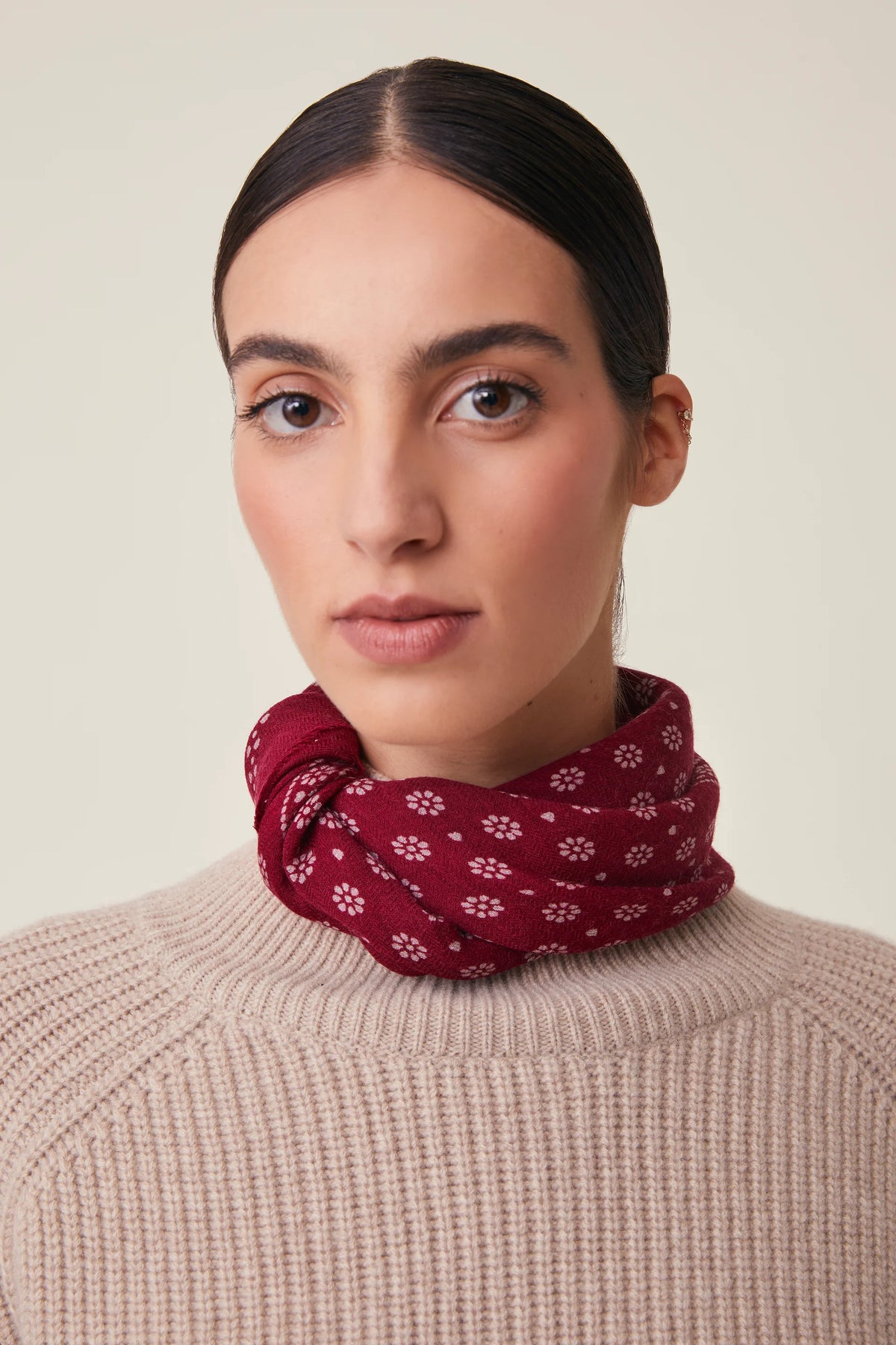 Foulard en Laine Olaf N°676 Velvet