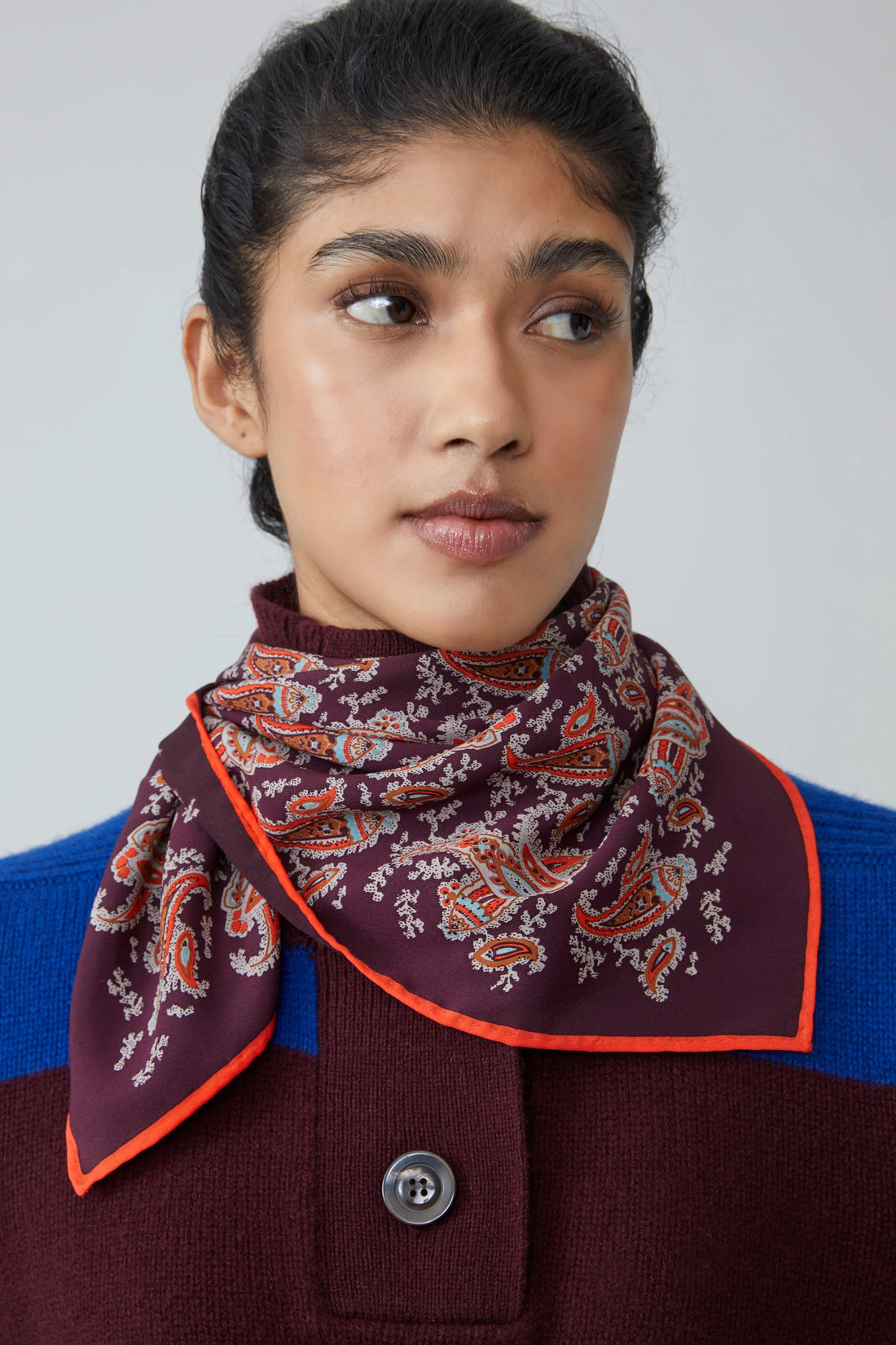 Foulard en Soie Colibri N°763 Fig