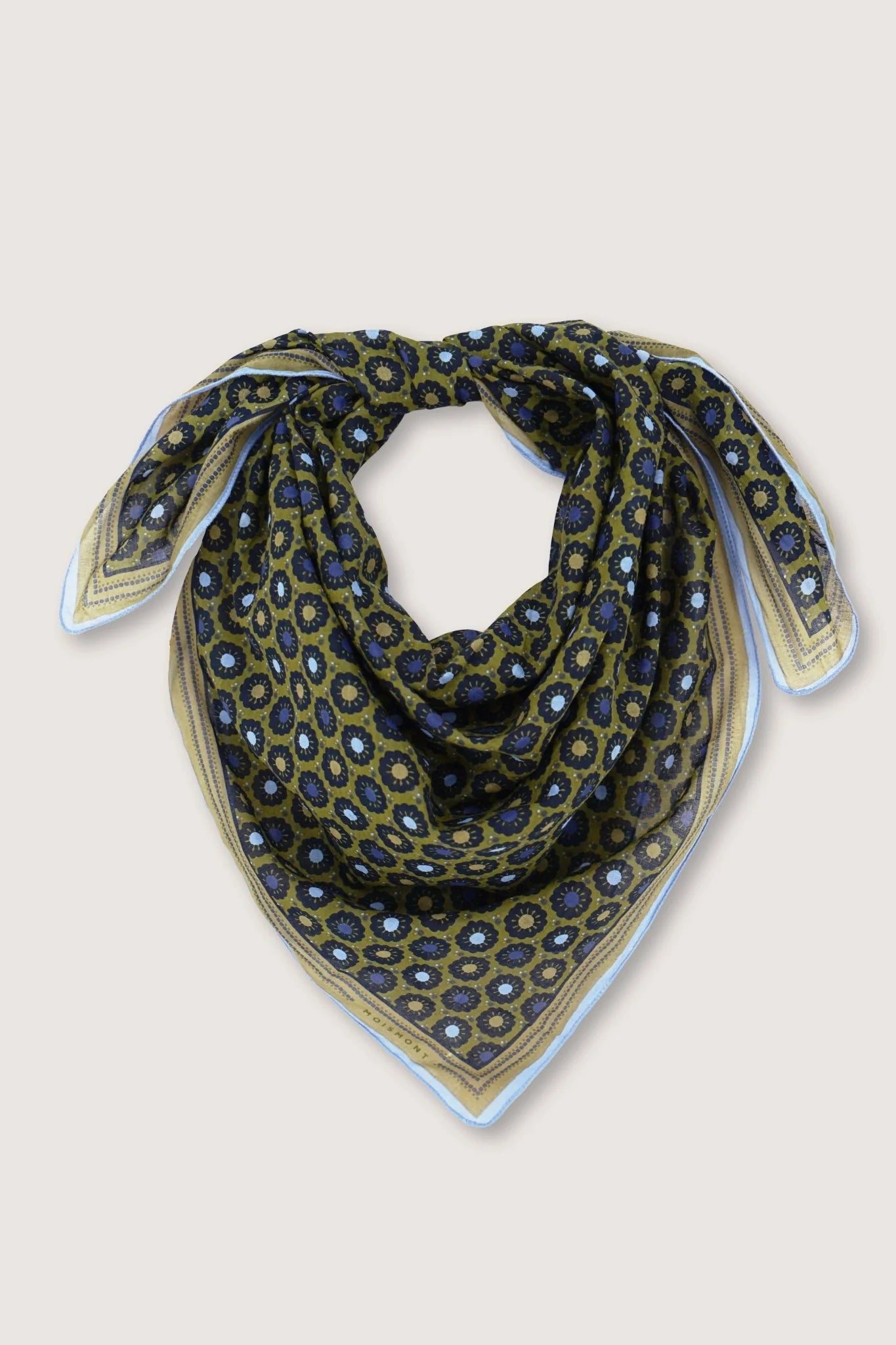 Foulard en Coton N°715 Khaki