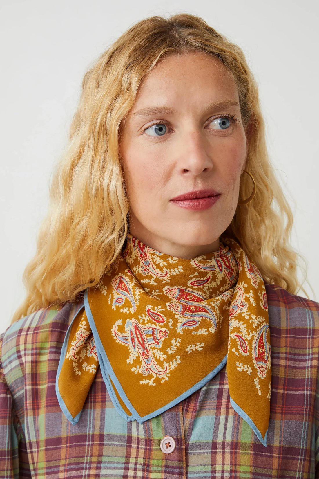 Foulard en Soie Colibri n°763 Mineral