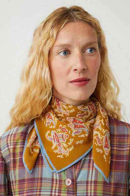 Foulard en Soie Colibri n°763 Mineral