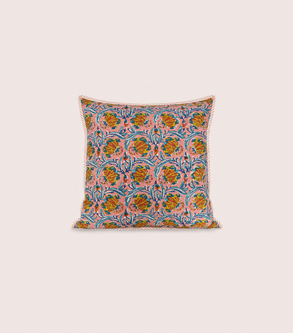 Housse Coussin Jaïpur Pêche 40 x 40