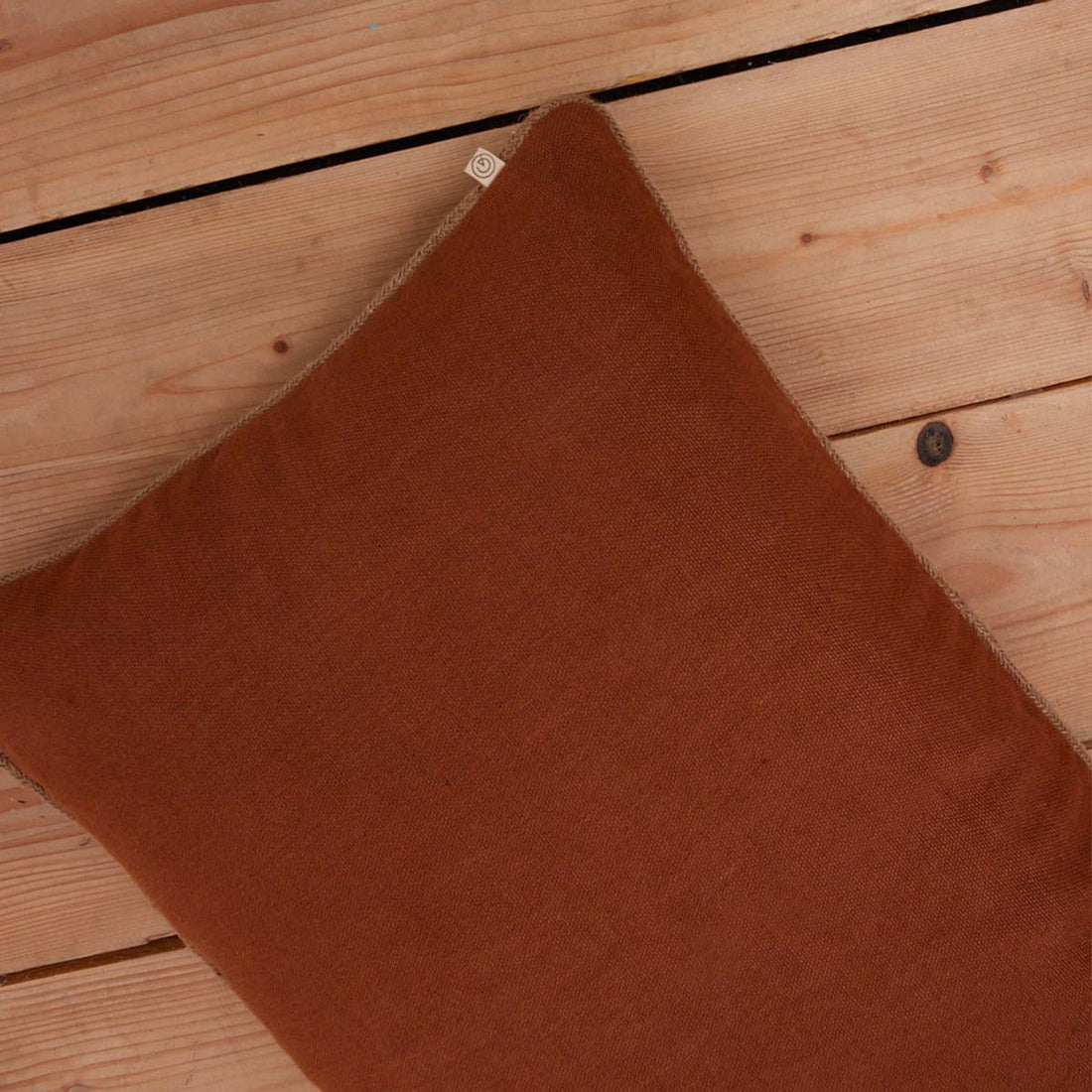 Housse de Coussin Salvador en Lin Moka 40 x 65