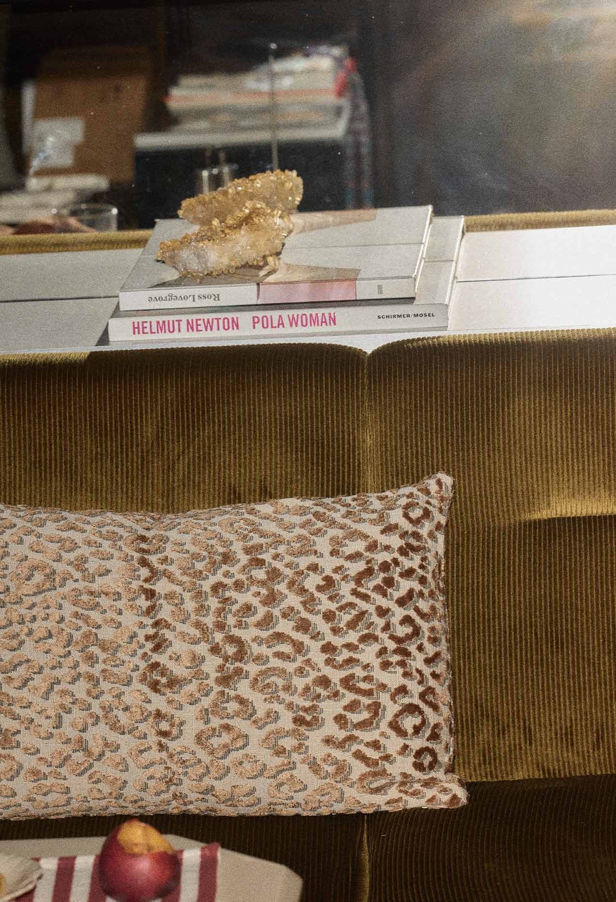 Housse de Coussin Jacquard Léopard 30 x 50