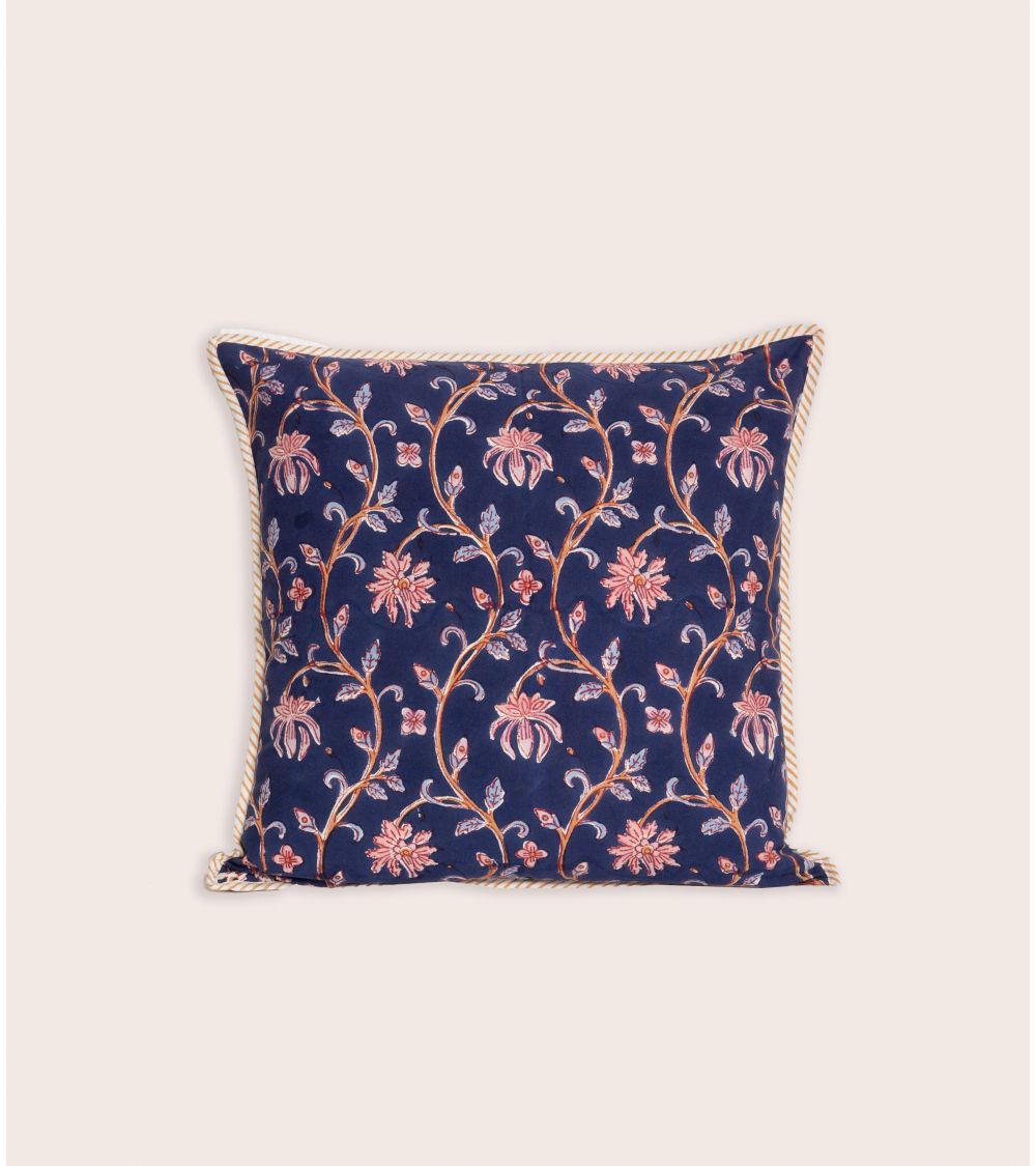 Housse Coussin Dinty Navy 40 x 40