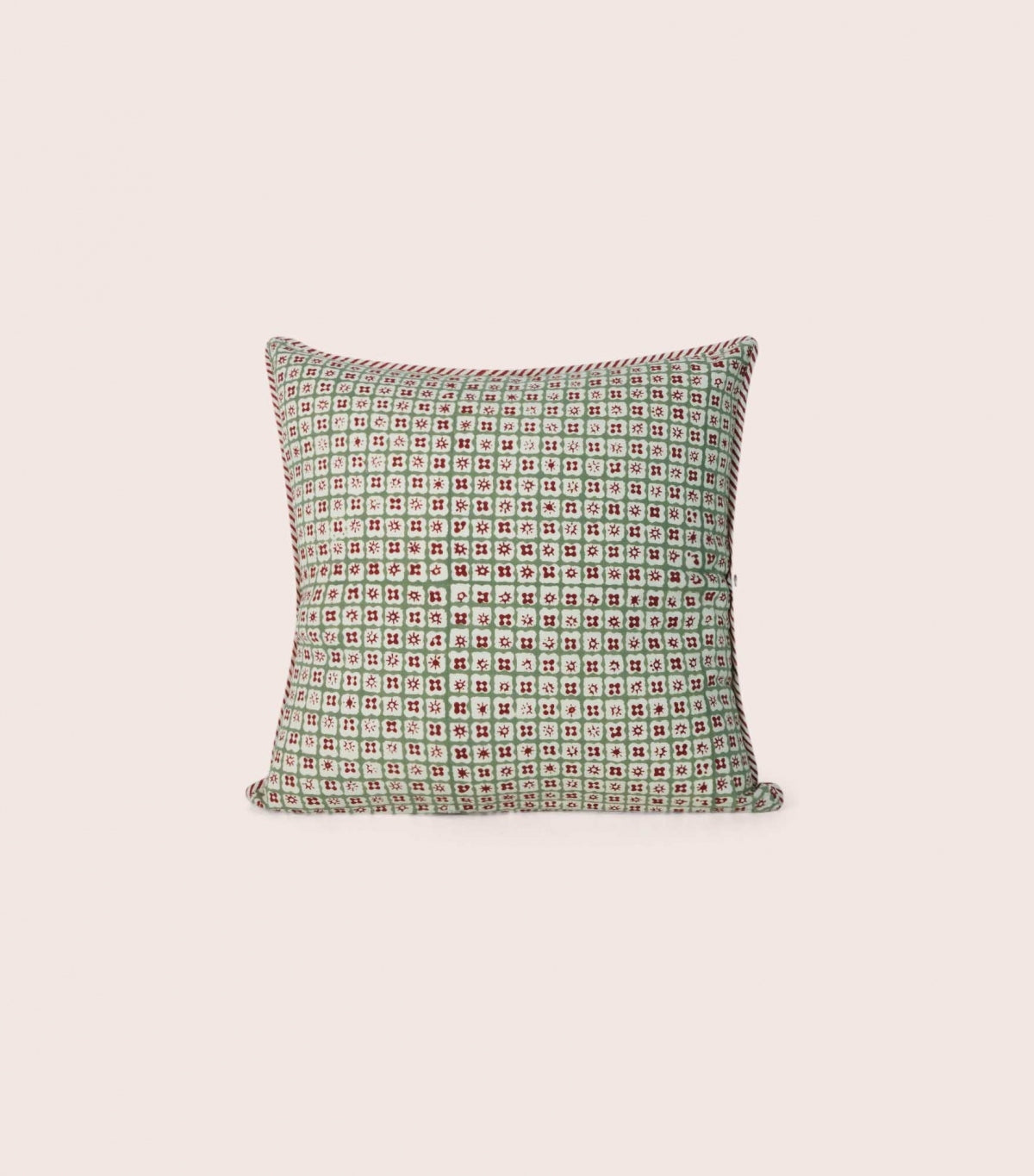 Housse Coussin Archana Tilleul 40 x 40