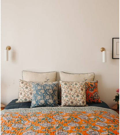 Housse Coussin Rang Dinty Orange 40 x 65
