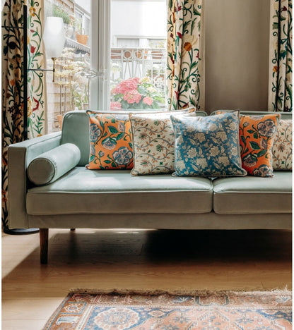 Housse Coussin Loni Orange 40 x 40