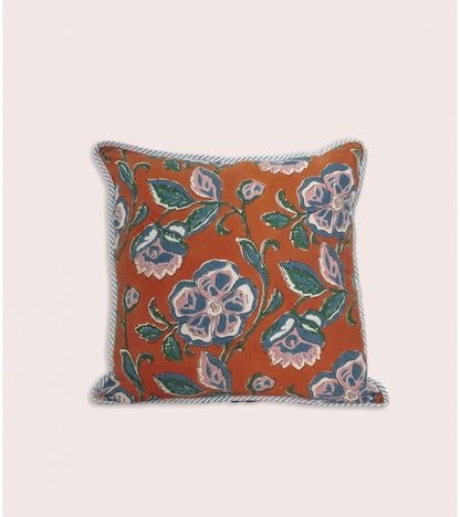 Housse Coussin Loni Orange 40 x 40