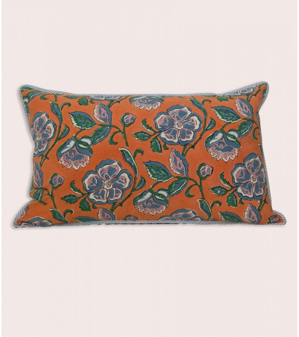 Housse Coussin Loni Orange 40 x 65