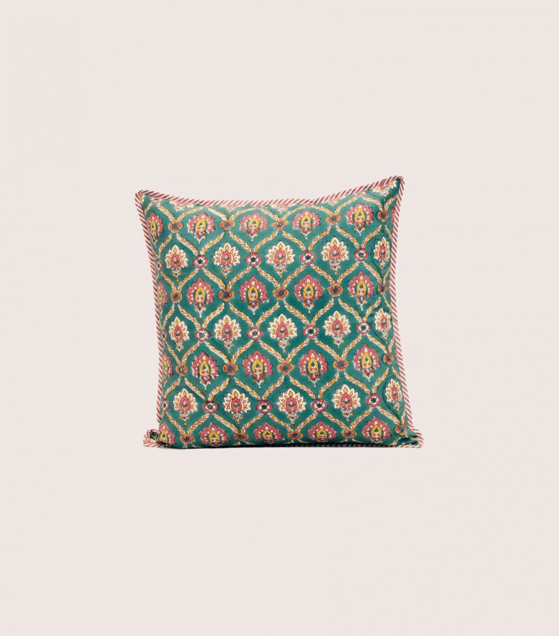 Housse Coussin Luna Vert Pale 40 x 40