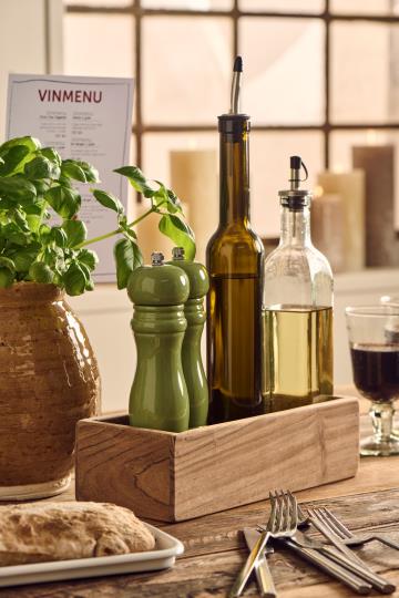 Huilier Vert Olive avec Bec Verseur