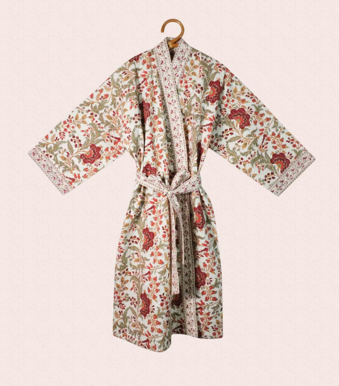 Kimono Matelassé Archana Tilleul