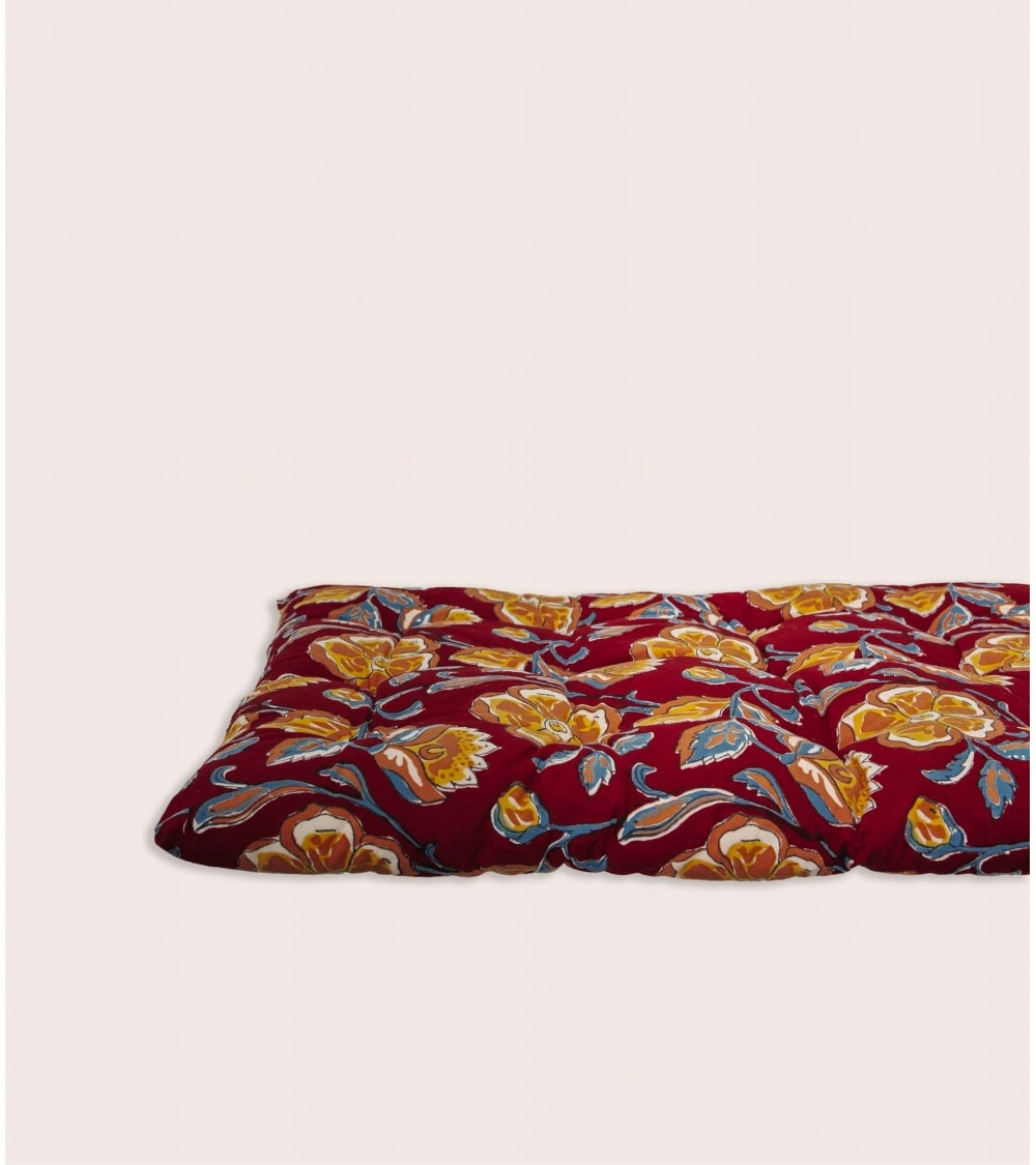 Matelas Indien Loni Rouge 50 x 150