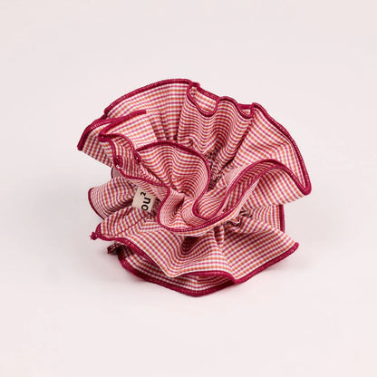 Maxi Chouchou Vichy Bordeaux