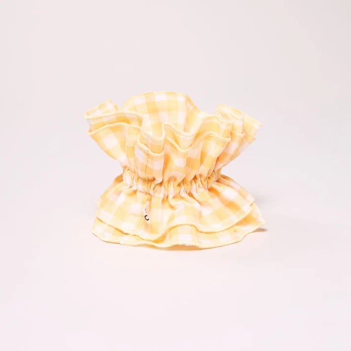 Maxi Chouchou Vichy Jaune