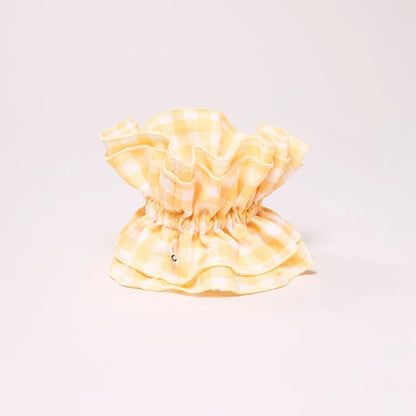 Maxi Chouchou Vichy Jaune