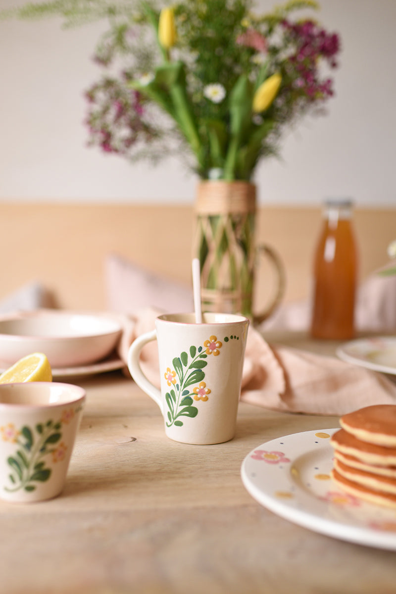 Mug à Motif Fleurs