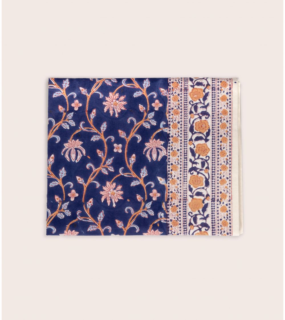 Nappe Dinty Navy 140 x 235