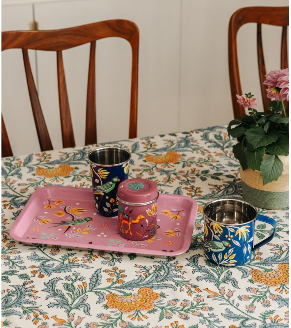 Nappe Archana Orange 140 x 235