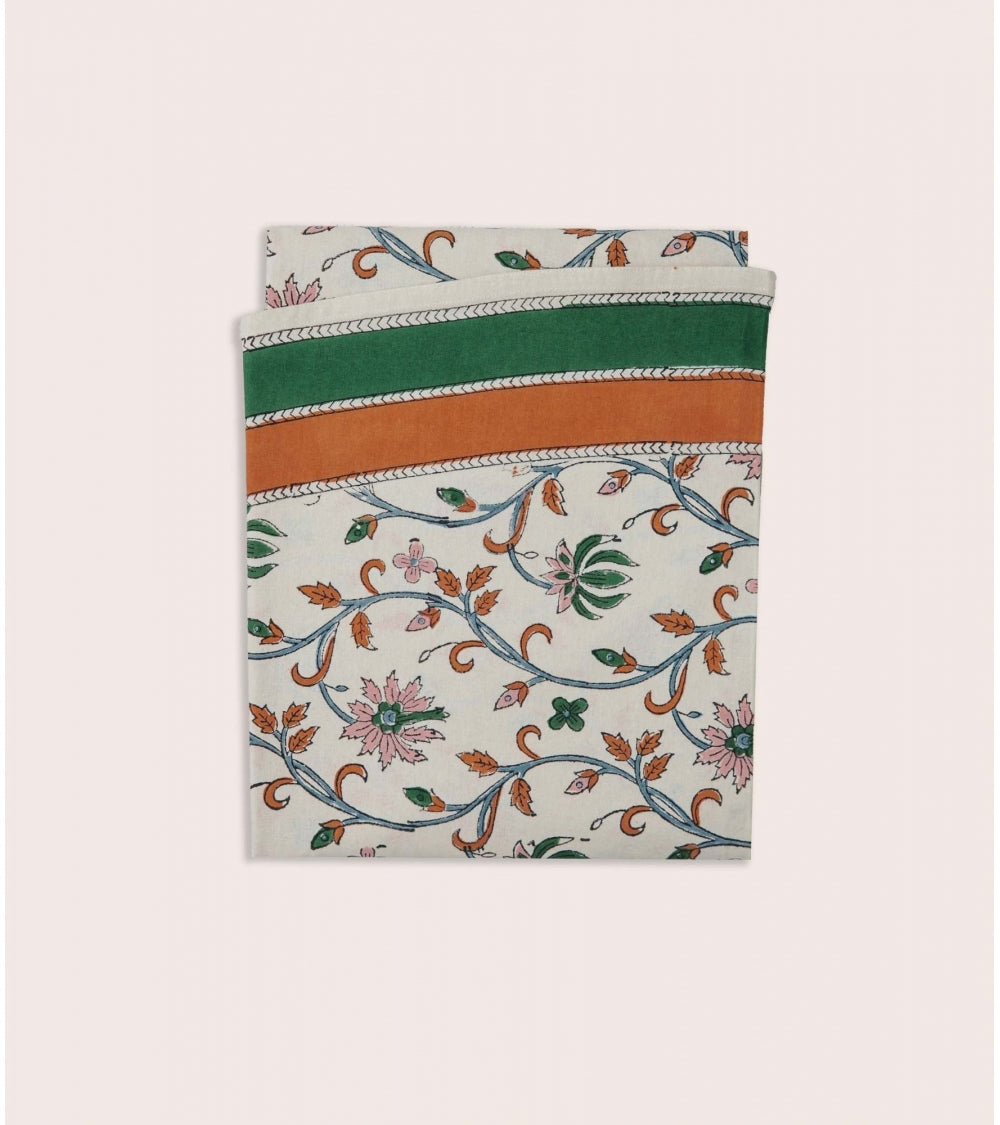Nappe Ronde Dinty Orange 175cm