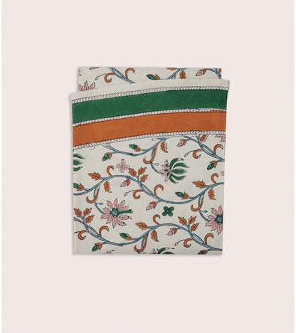 Nappe Ronde Dinty Orange 175cm