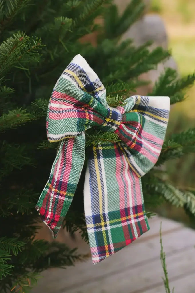 Noeuds de Noël Highland Snow - Lot de 2