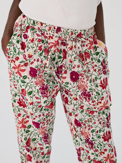 Pantalon de Pyjama - Andy White Flower