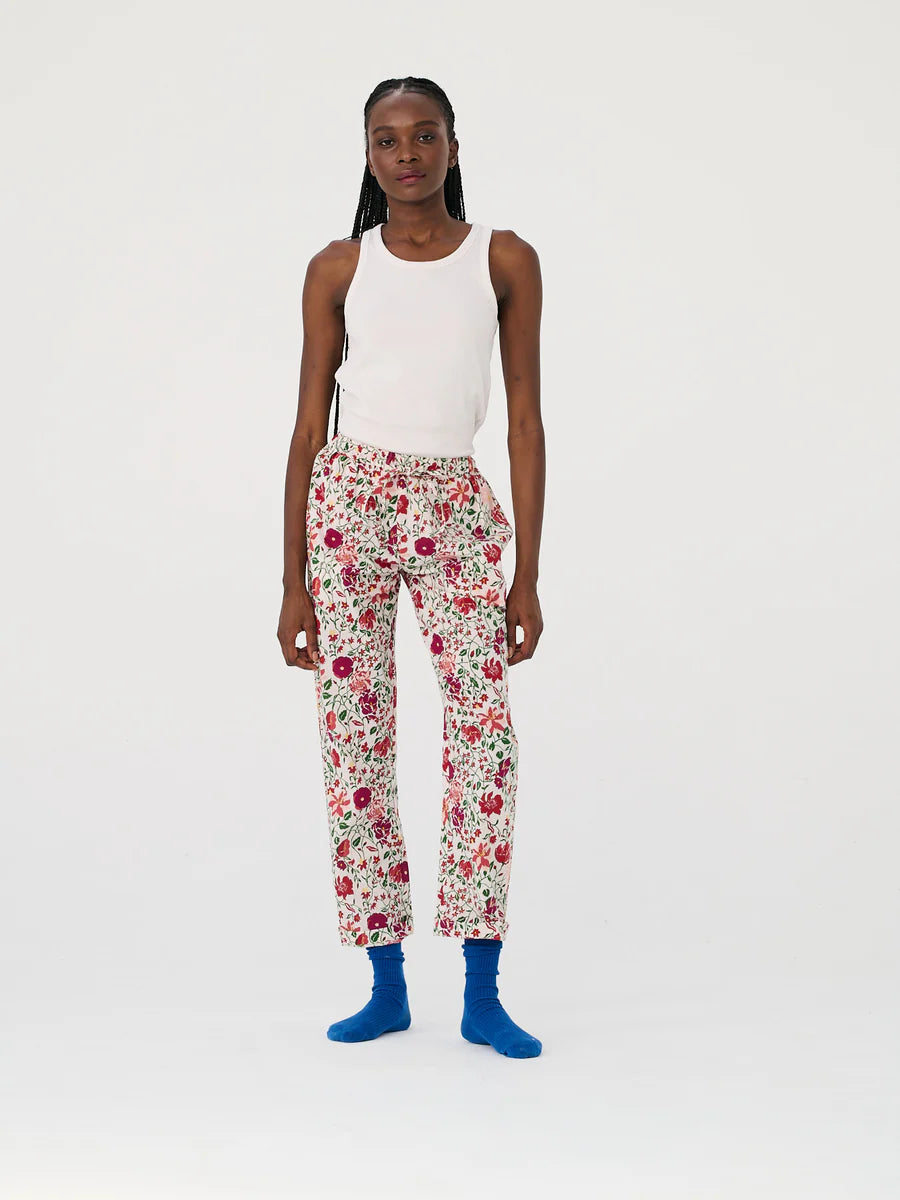 Pantalon de Pyjama - Andy White Flower