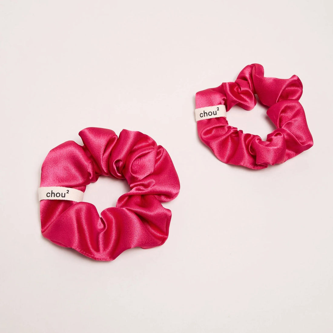 Petit Chouchou Satin Framboise