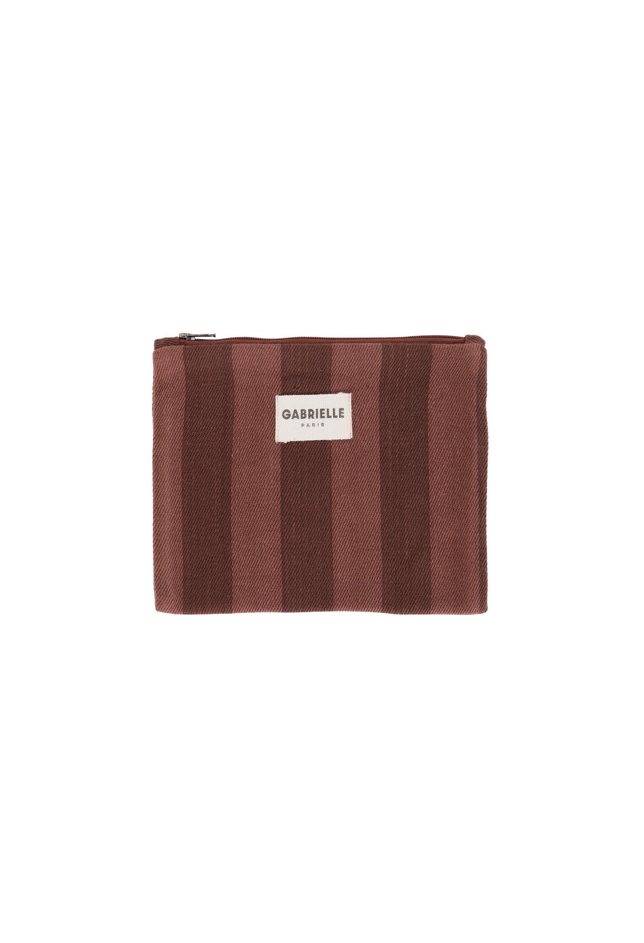 Petite Pochette Rayures Saint-Honoré 20 x 15 cm