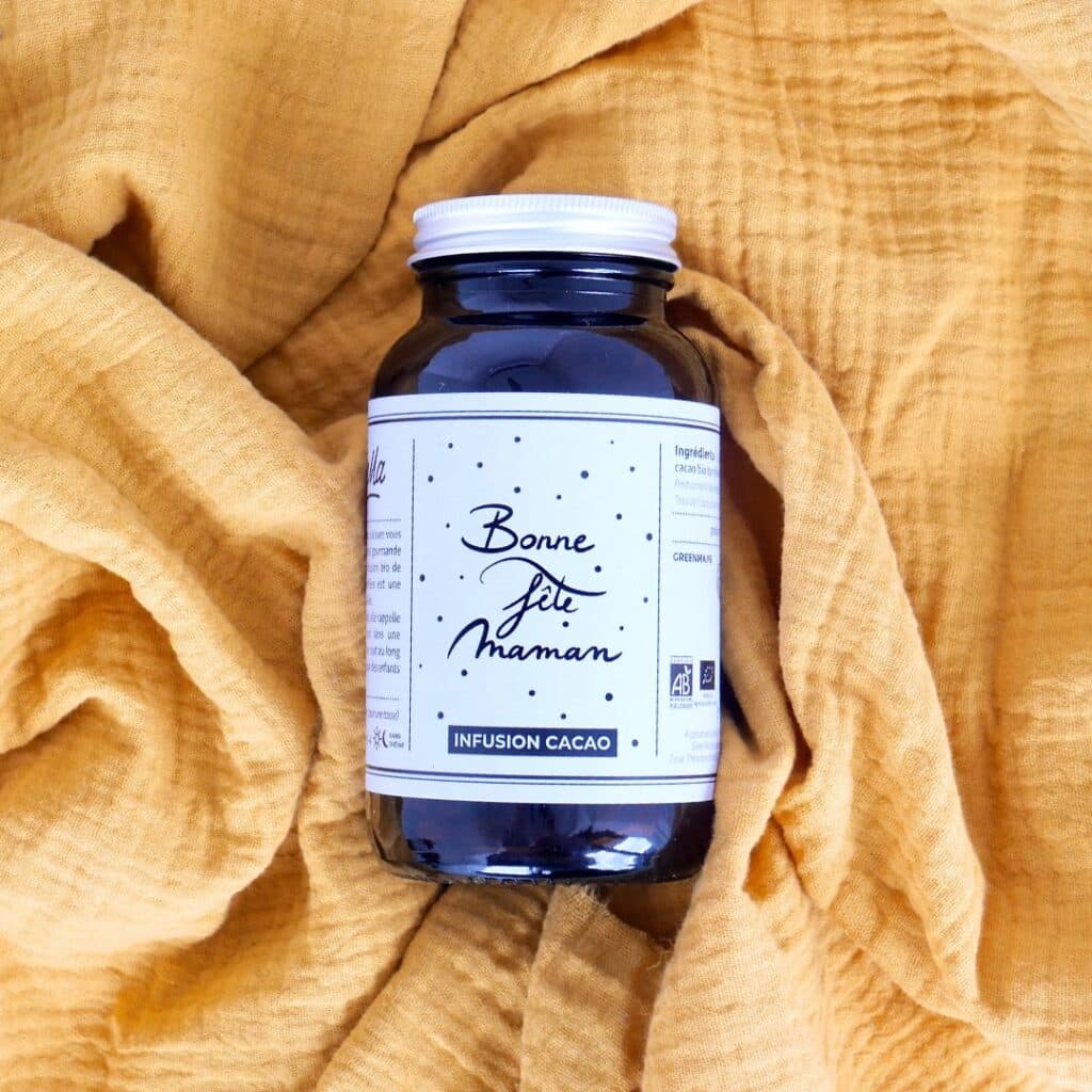 Bocal "Bonne Fête Maman" - Infusion Cacao